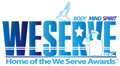 We Serve Award Logo